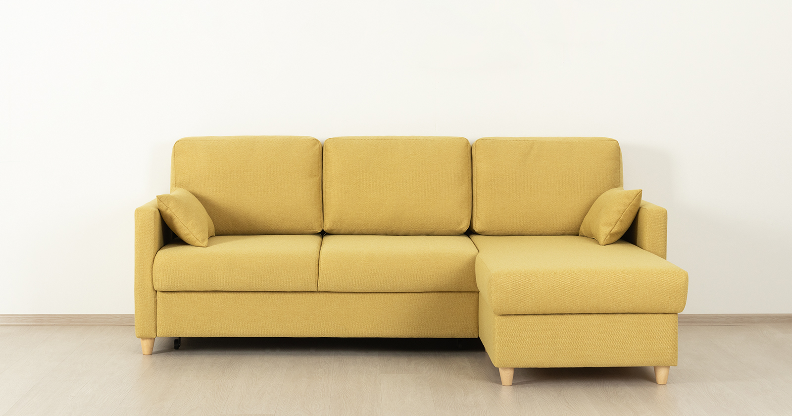 Диван кровать угловой Дилан, Желтый