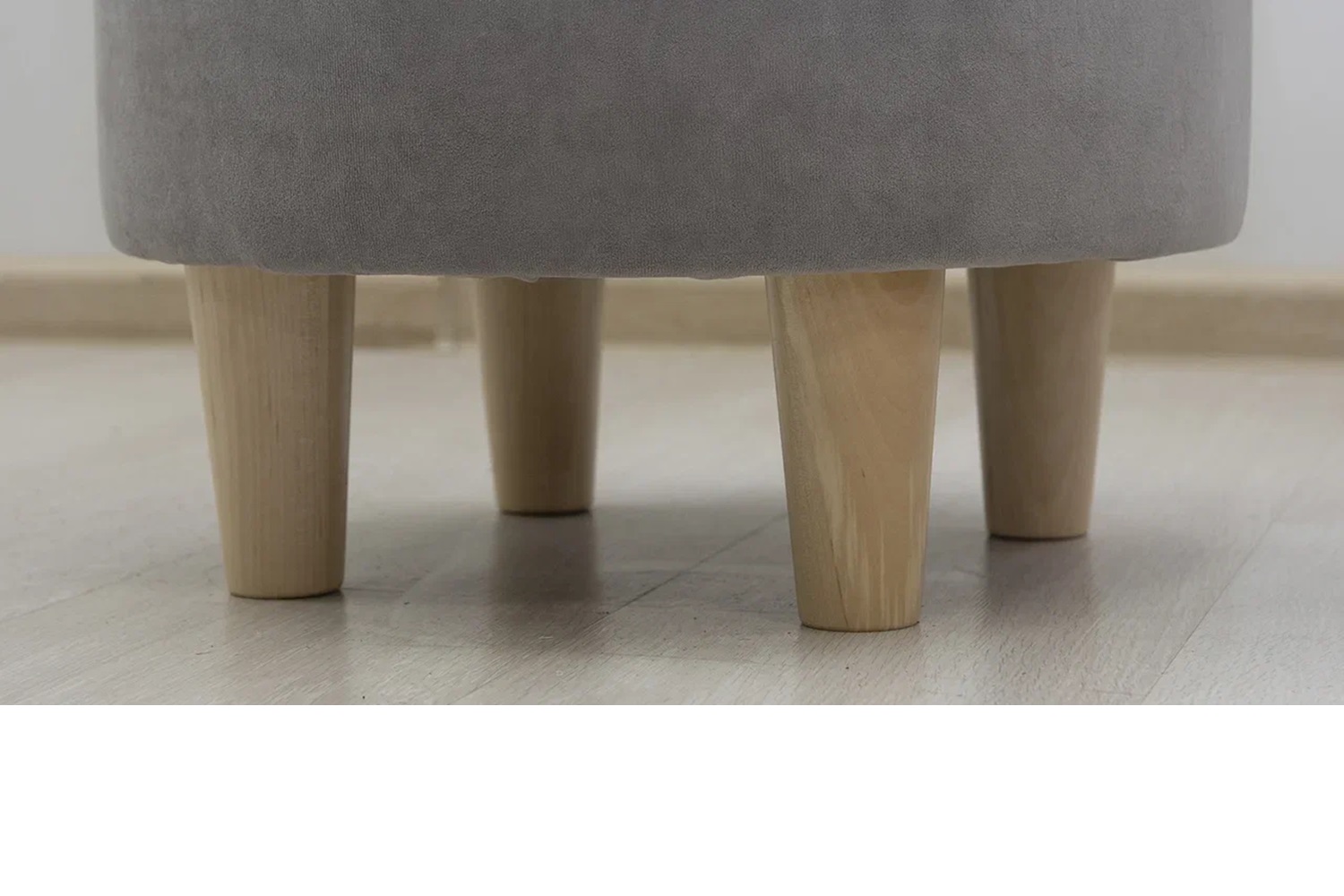 Пуф Лора Серый Пуф Лора Серый