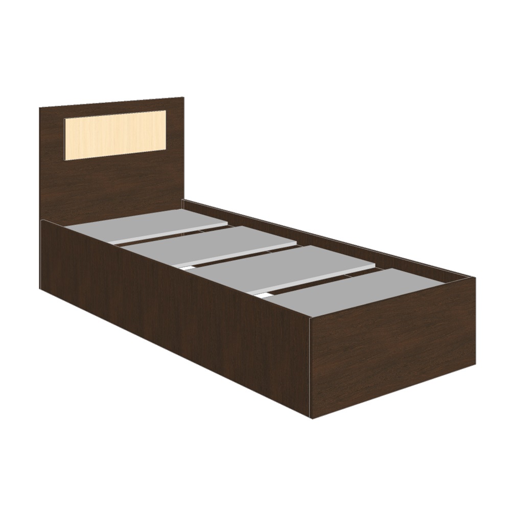 Кровать с проложками 90х200 Соня, Венге, дуб молочный