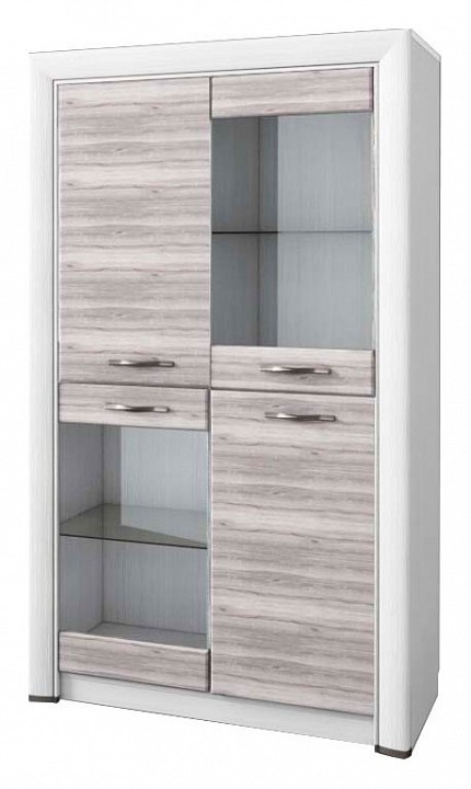 Шкаф-витрина Olivia 2V2D