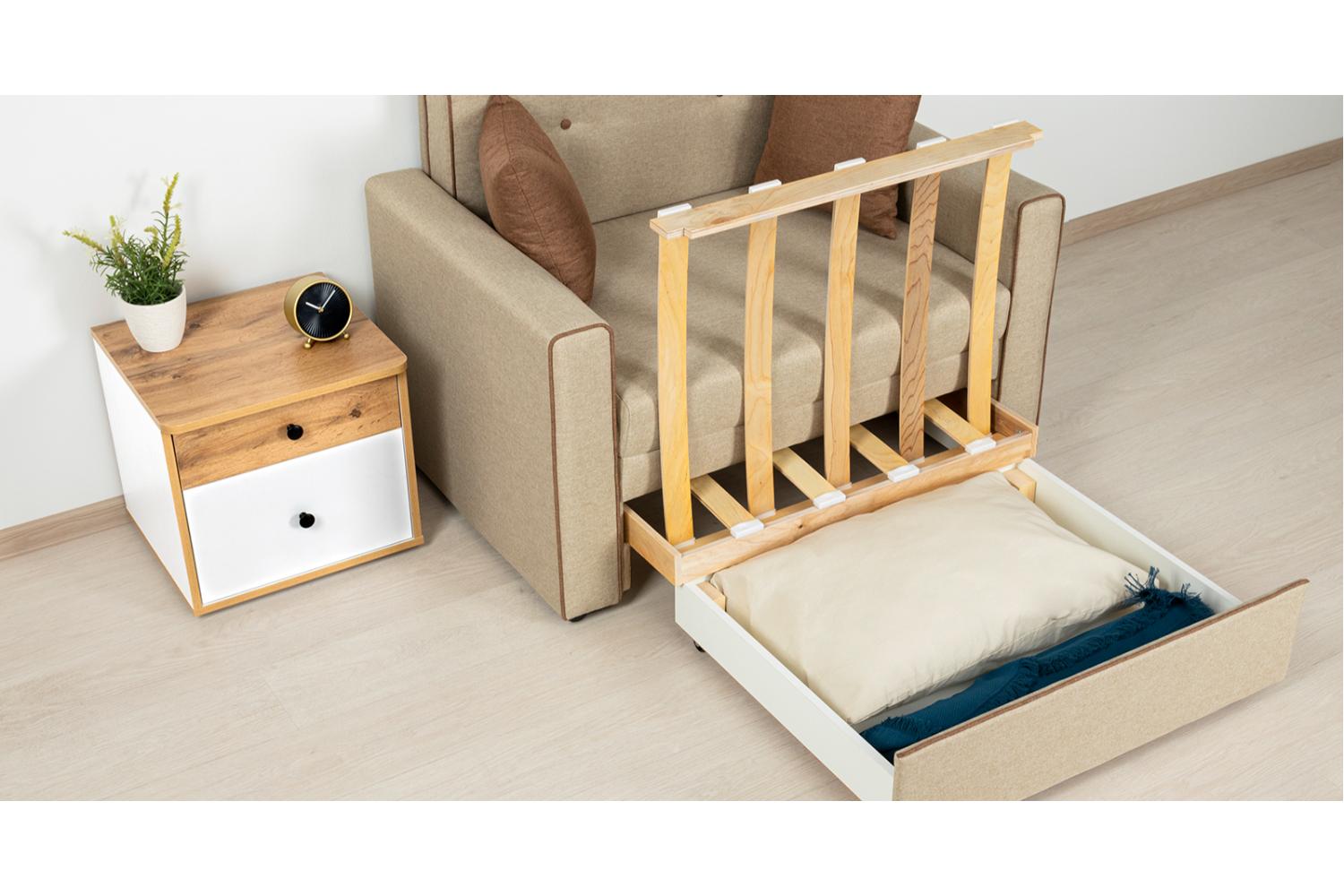 Диван кровать Найс, Бежевый