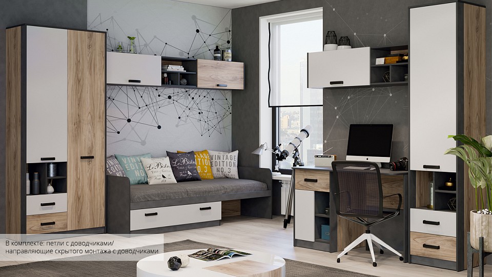 Шкаф платяной Рико ТД-340.07.26