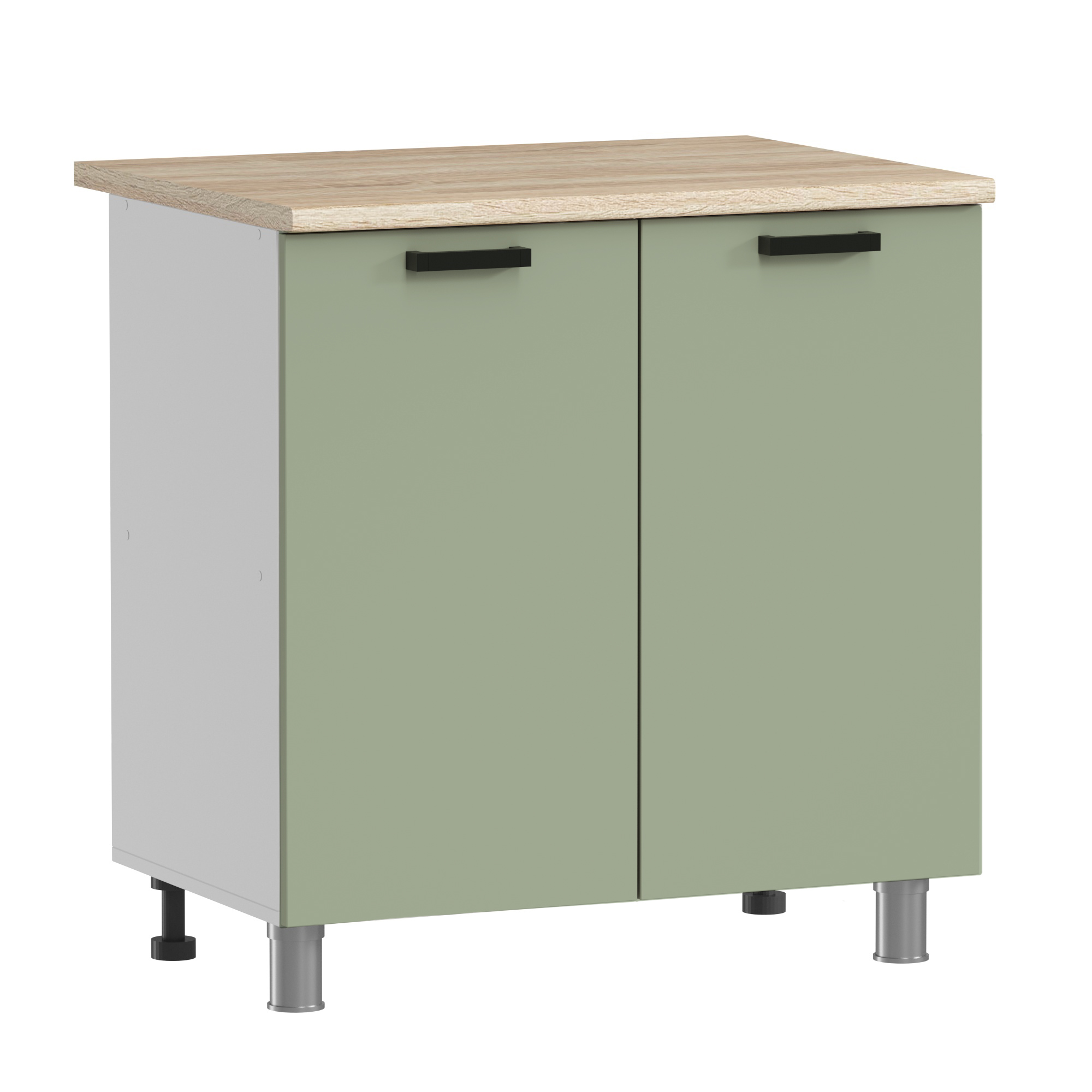 ГК Аленушка 1,6м  Лаванда Фиcташка/Фисташка,скоба черный,черный