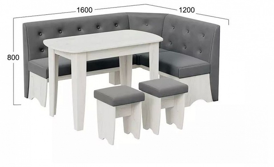 Уголок кухонный Барселона