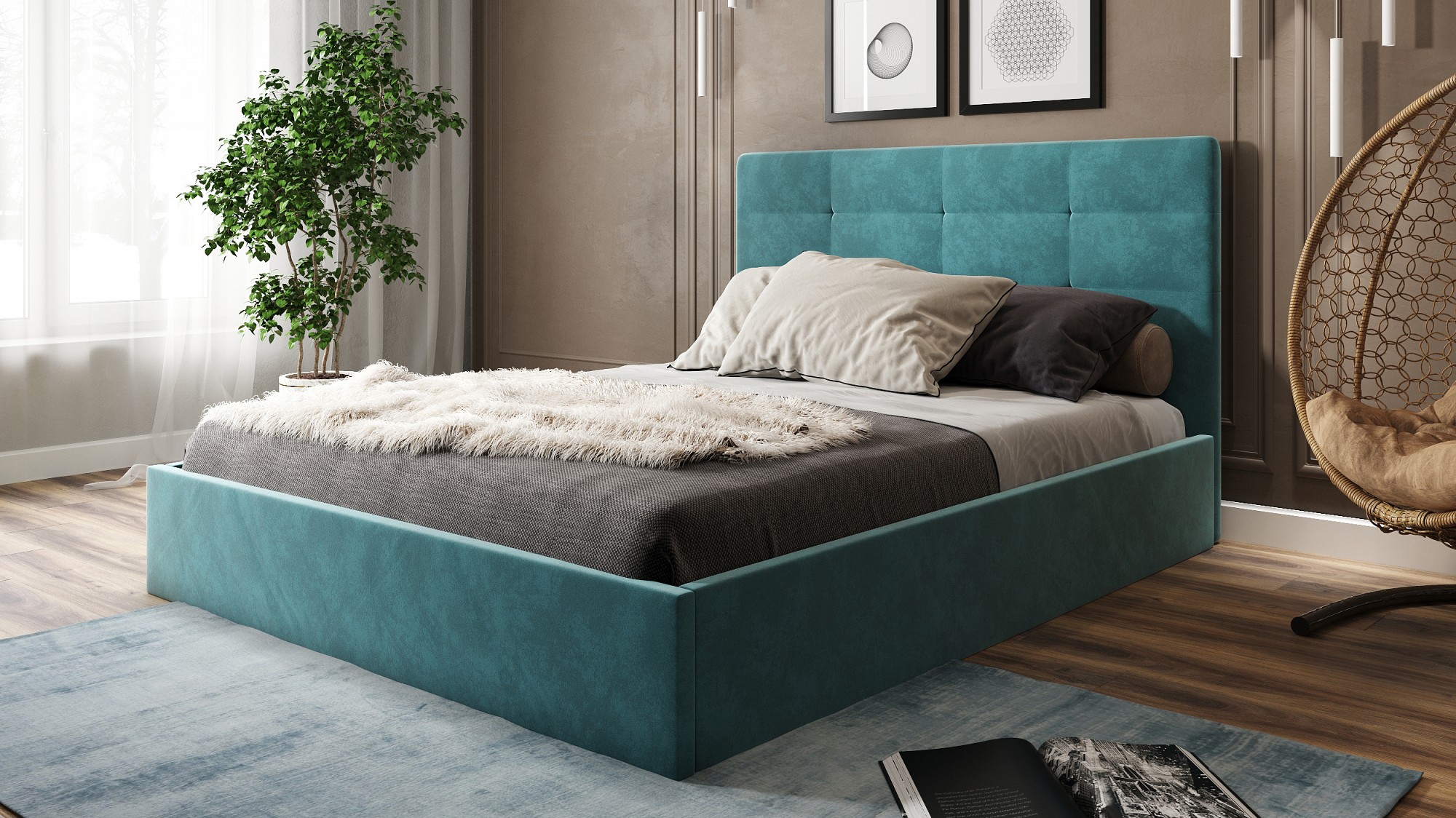 Кровать двуспальная Соната