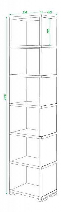 Стеллаж Домино СБ-15/6