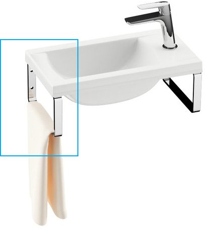 Консоль для умывальника CLASSIC 400 (комлект 2 шт)