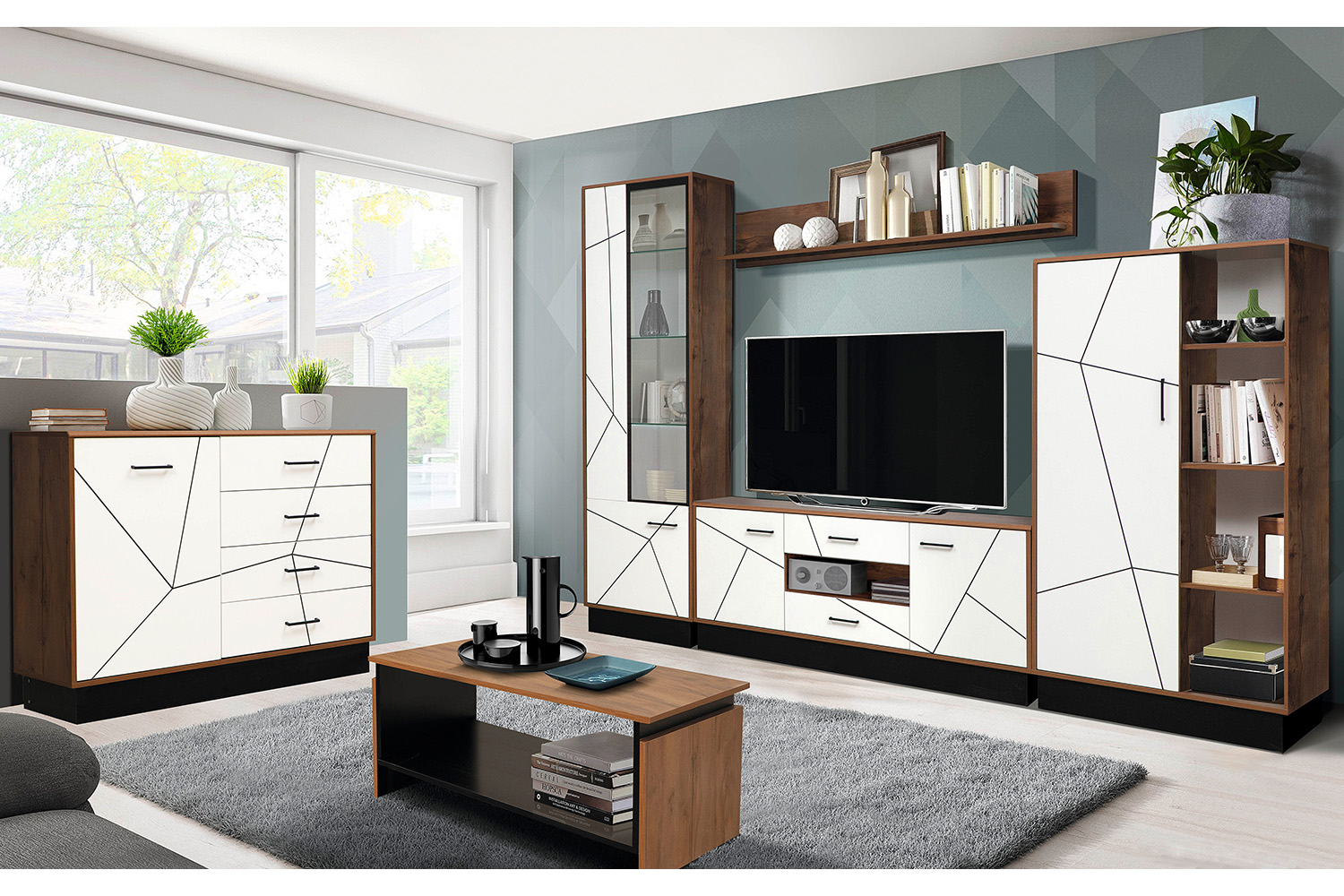 Шкаф комбинированный Гамма 54.06, Таксония, Белый