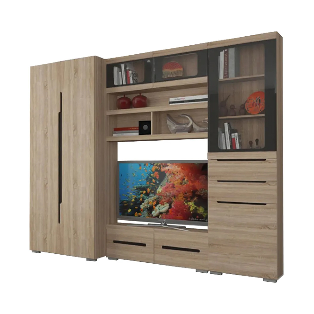 Гостиная Эколь Вариант №1, Дуб сонома