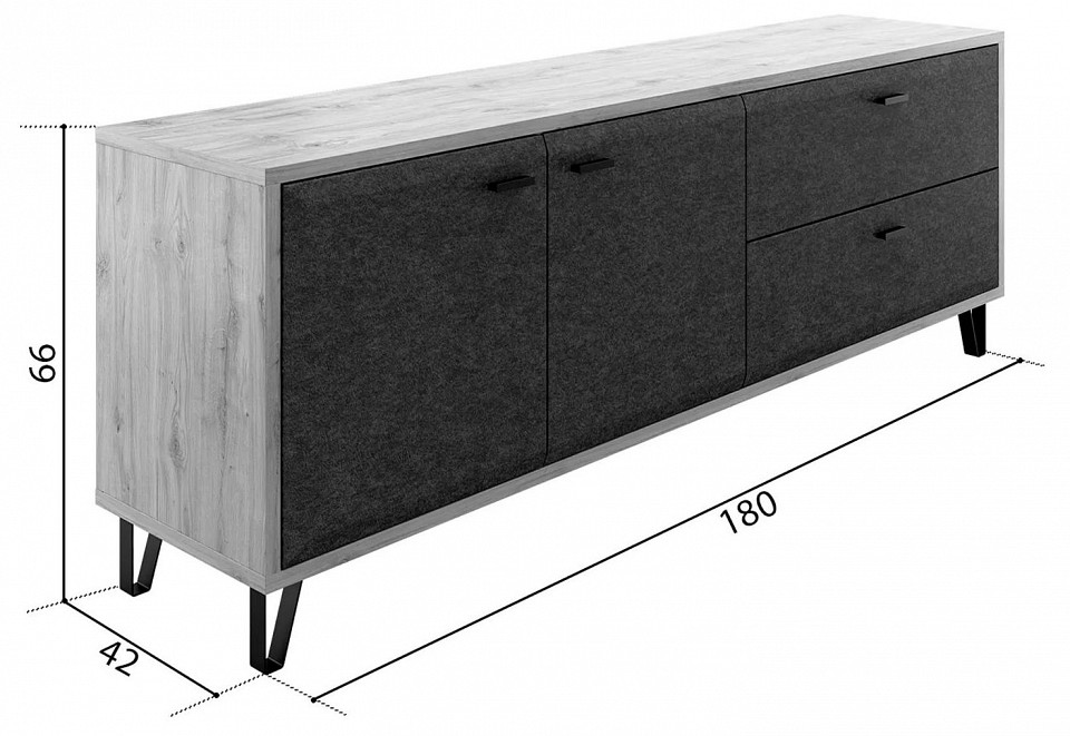 Тумба под ТВ Grace RTV2D2S