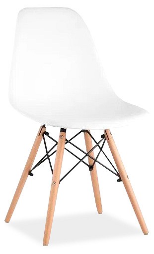 Набор из 4 стульев Eames