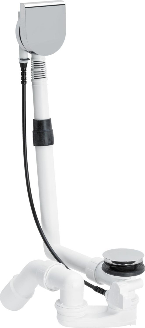 724566 Multiplex Visign M9 Слив-перелив для стандар ванн BWL (длина тросика) = 560 мм, DN=40/50, увеличение уровня воды на 5 см, модель 6171.10, хром