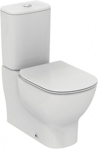 T008201 TESI AquaBlade Напольный пристенный унитаз для монтажа с бачком T008201 TESI AquaBlade Напольный пристенный унитаз для монтажа с бачком