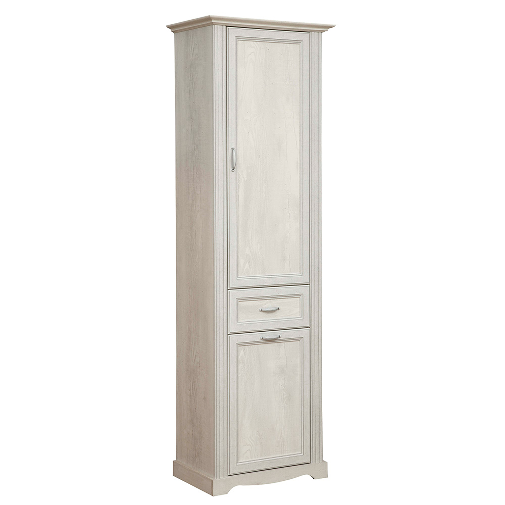 Шкаф-пенал Сохо 32.04-01, Бетон пайн белый