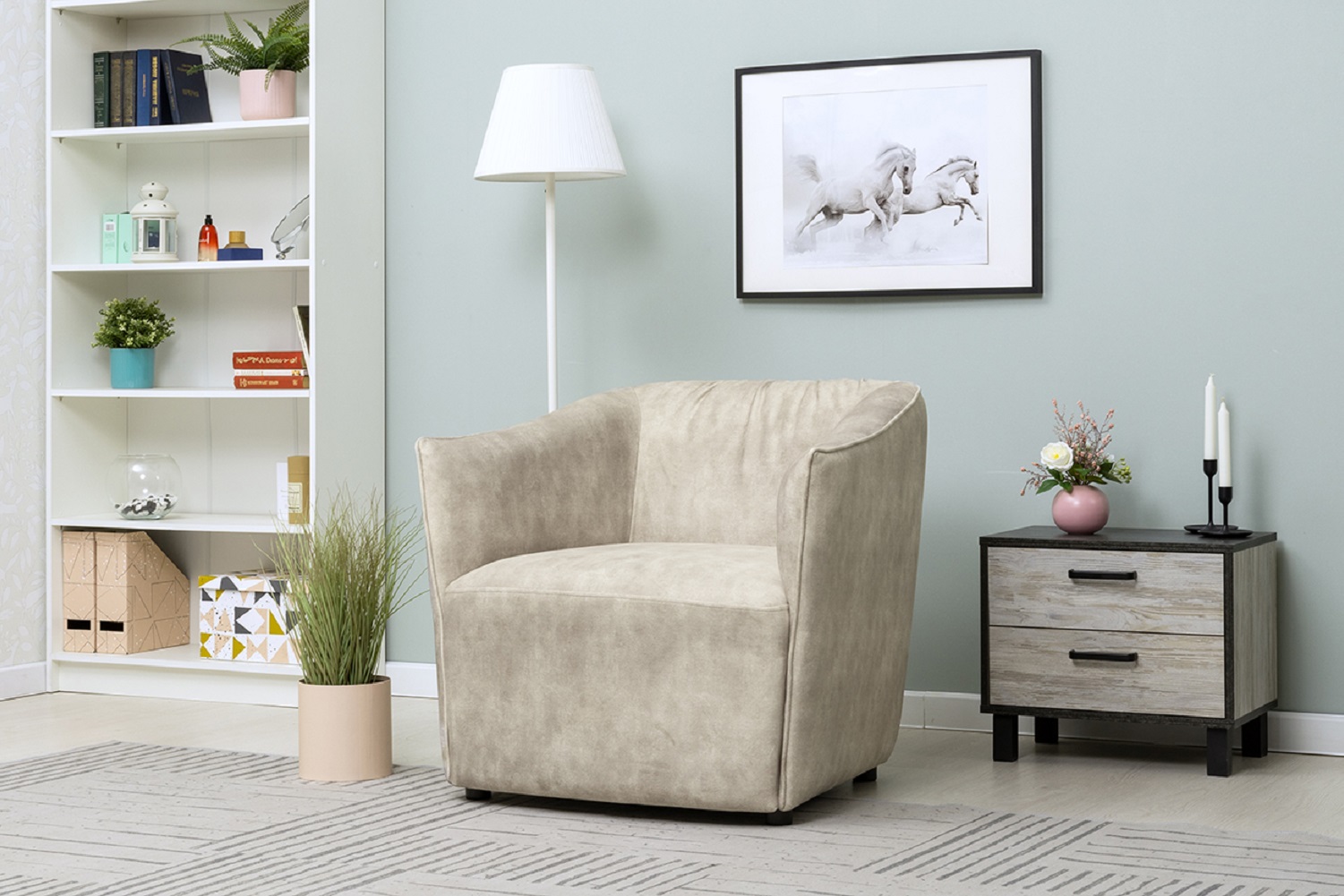 Кресло Флеш Бежевый