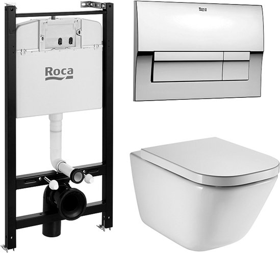 893104100 ПЭК Gap унитаз подв безобод.+инстал+кнопка+сид