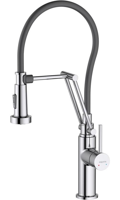 AQ1388CR ЕВРОПА смеситель для кухни 2 jet (профессиональный) AQ1388CR ЕВРОПА смеситель для кухни 2 jet (профессиональный)