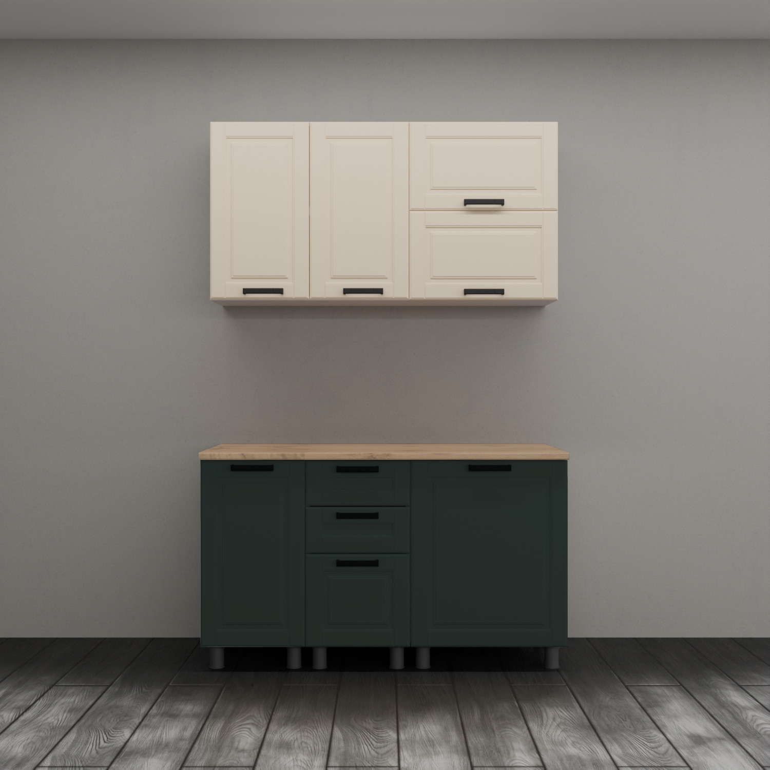 МК Аленушка ВГ 600 Астра Крем,скоба черный