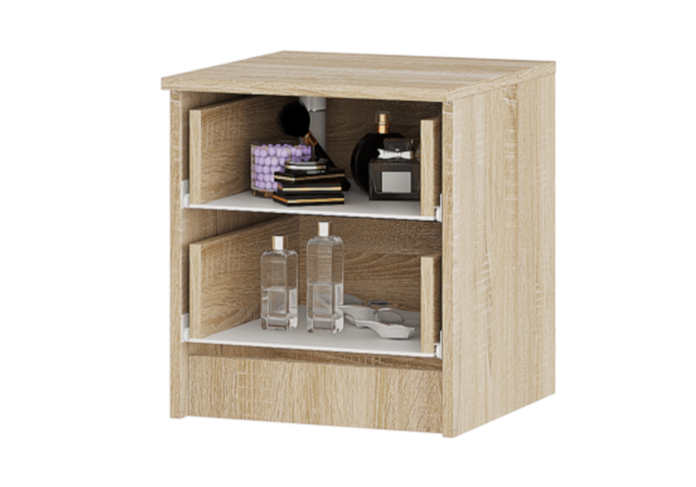 Комплект тумб Сакура дуб сонома / белый Комплект тумб Сакура дуб сонома / белый