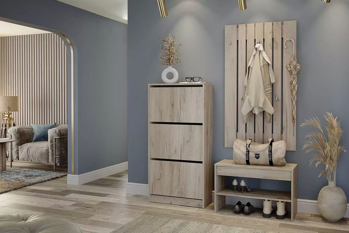 Стенка для прихожей Лофт 117.13