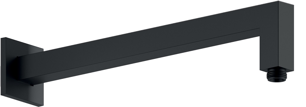 AD138/24BM держатель верхнего душа 35 см, матовый черный