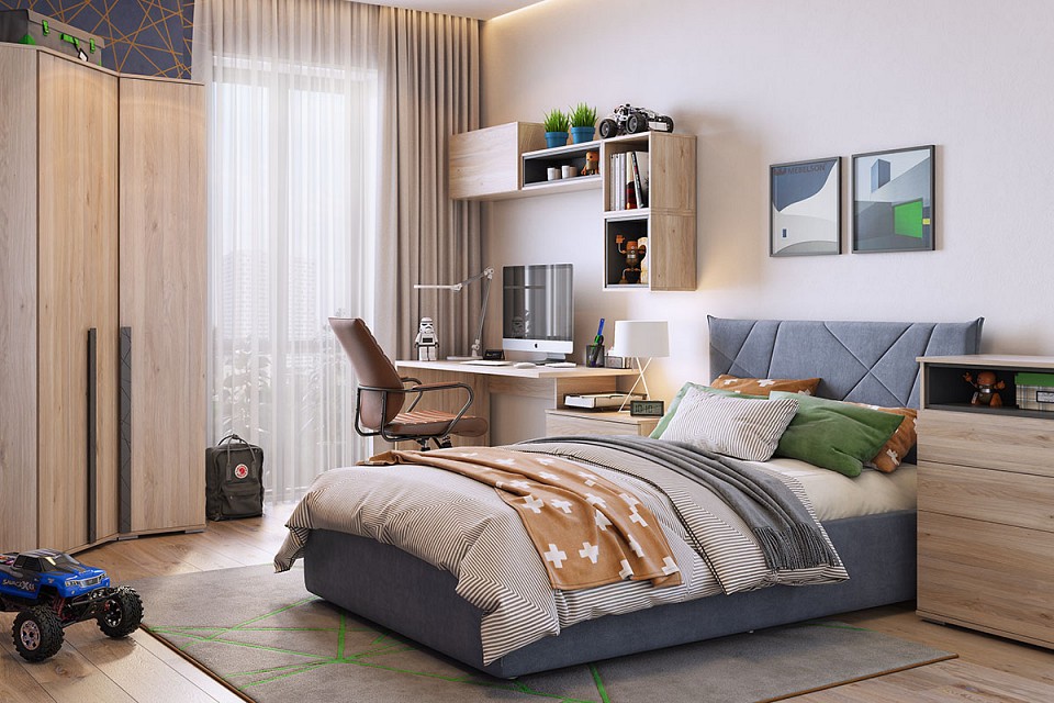 Шкаф платяной Лайк 01.01