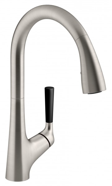 E77748-VS MALLECO cмеситель для кухни с сенсорным управлением матовая сталь