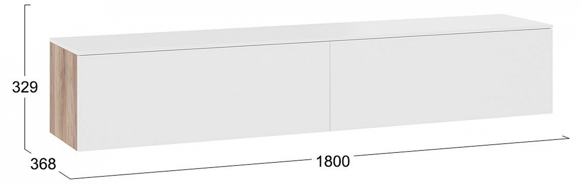 Тумба под ТВ Порто ТД-393.03.11