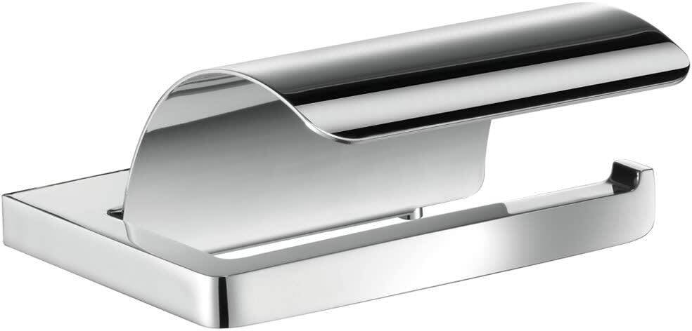 12760010000 COLLECTION MOLL Держатель туалетной бумаги с крышкой, для рулонов 100 мм., хром