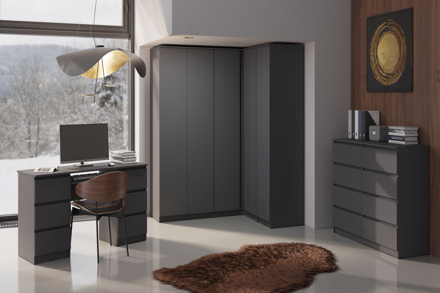 Пенал Челси, Графит Пенал Челси, Графит