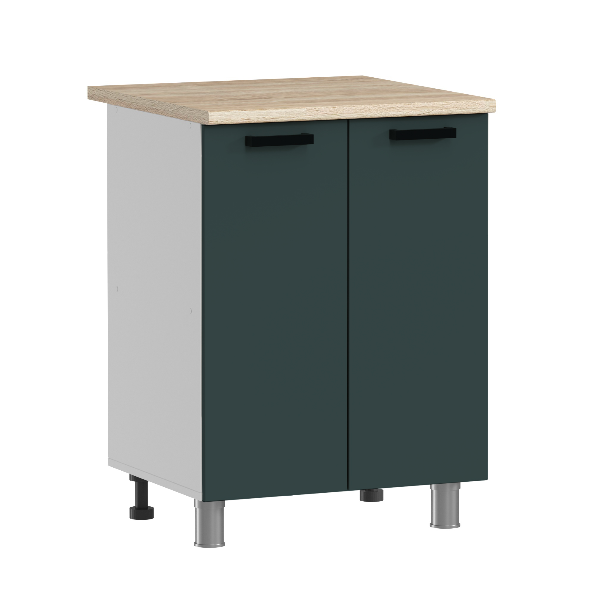 ГК Аленушка 1,6м  Лаванда Керамика/Изумруд,скоба черный,черный