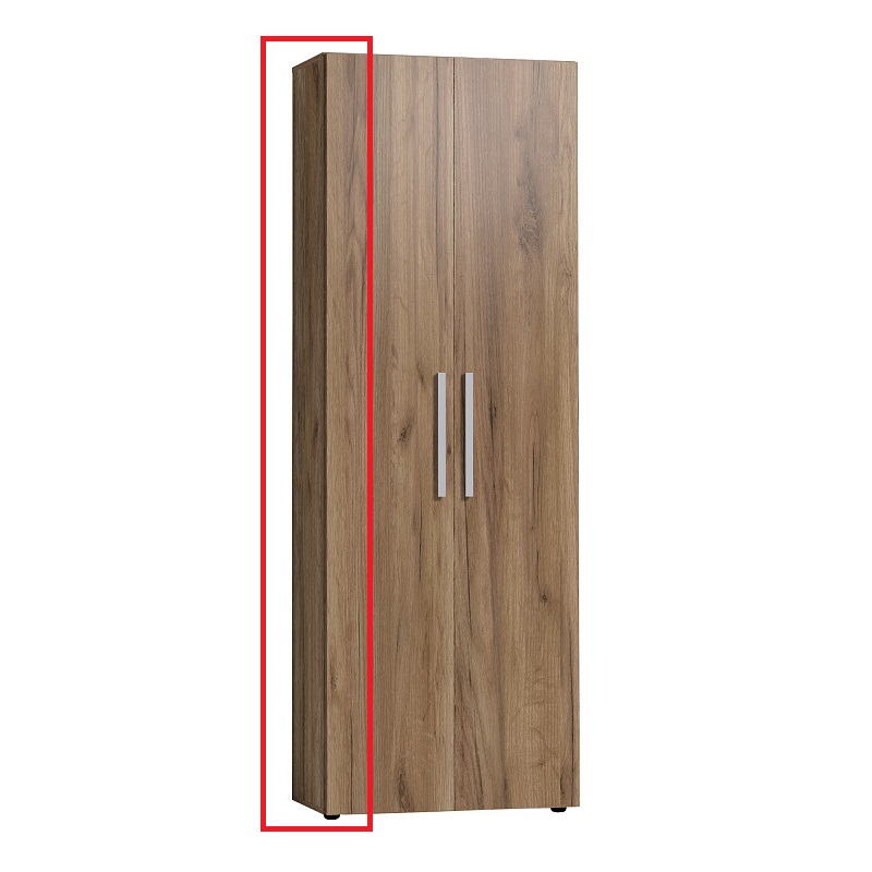 Корпус шкафа для одежды Nature 54, дуб табачный Craft