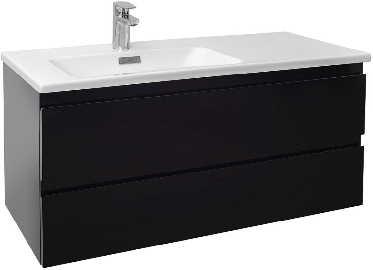 EB1318-J53 MADELEINE Тумба для раковины 100 см, цвет матовый черный