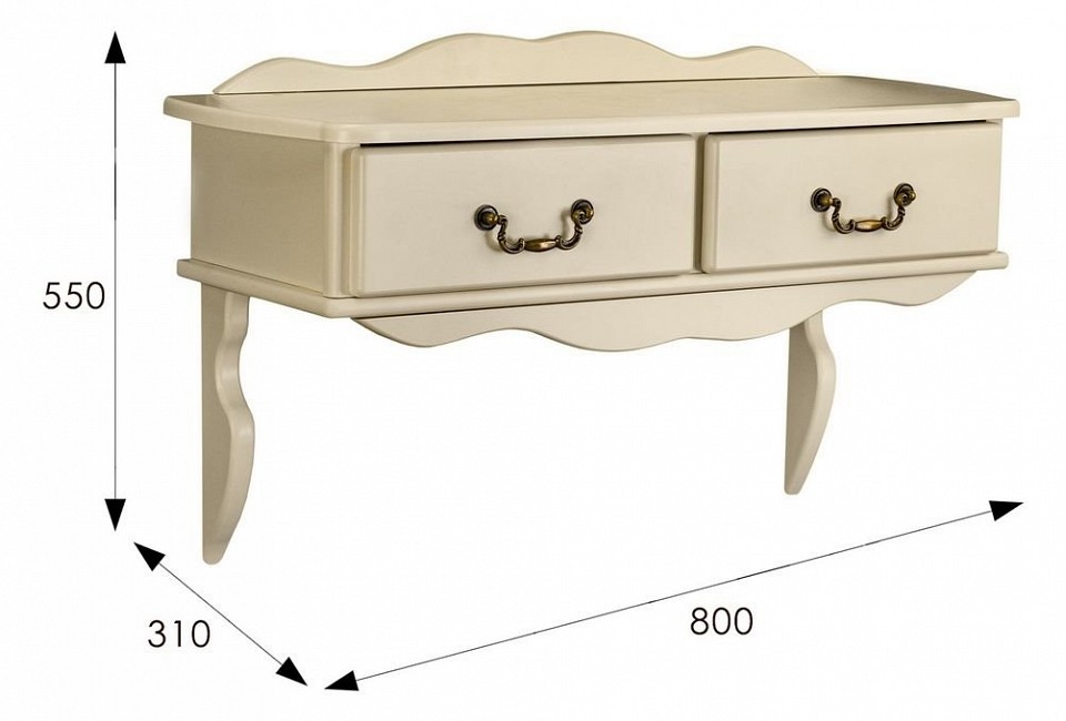 Стол туалетный Берже 20