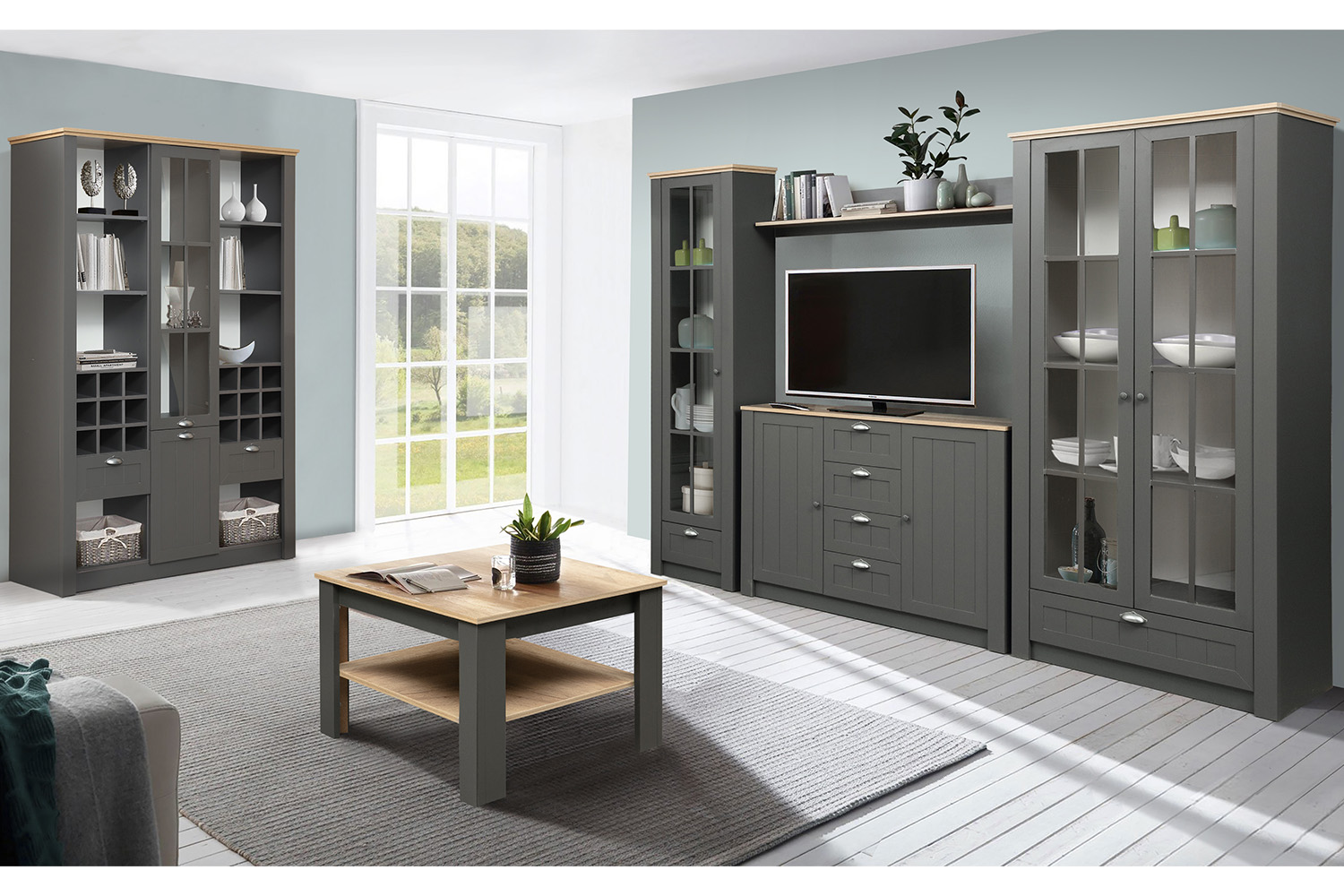 Тумба Прованс 37.11, Диамант серый