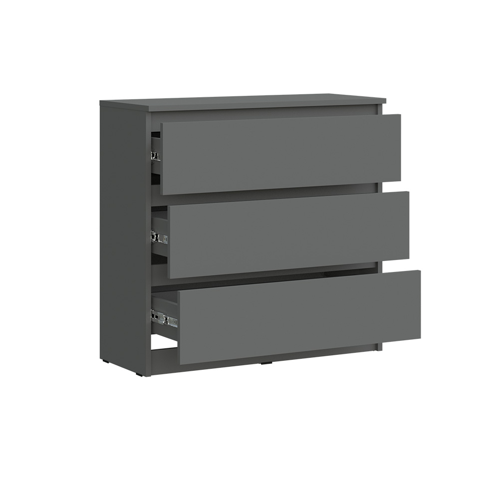 Комод Челси 800 (3 ящиа), Графит