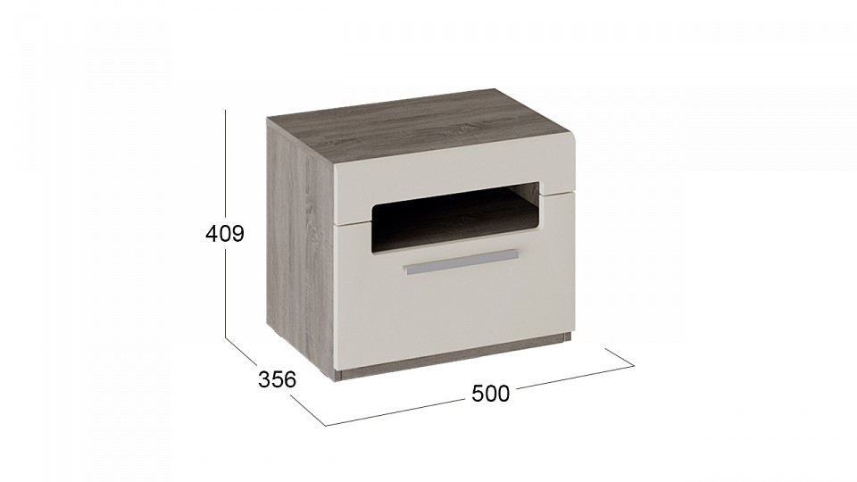 Тумбочка Фьюжн ТД-260.03.01