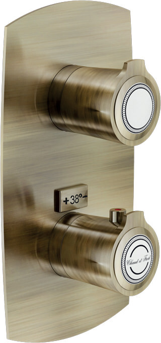 SI98102BR SOFI термостатический смеситель для душа (внешняя часть), бронза