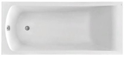 1.WH50.1.597 ФИДЖИ Ванна акриловая прямоугольная 160х75 белая