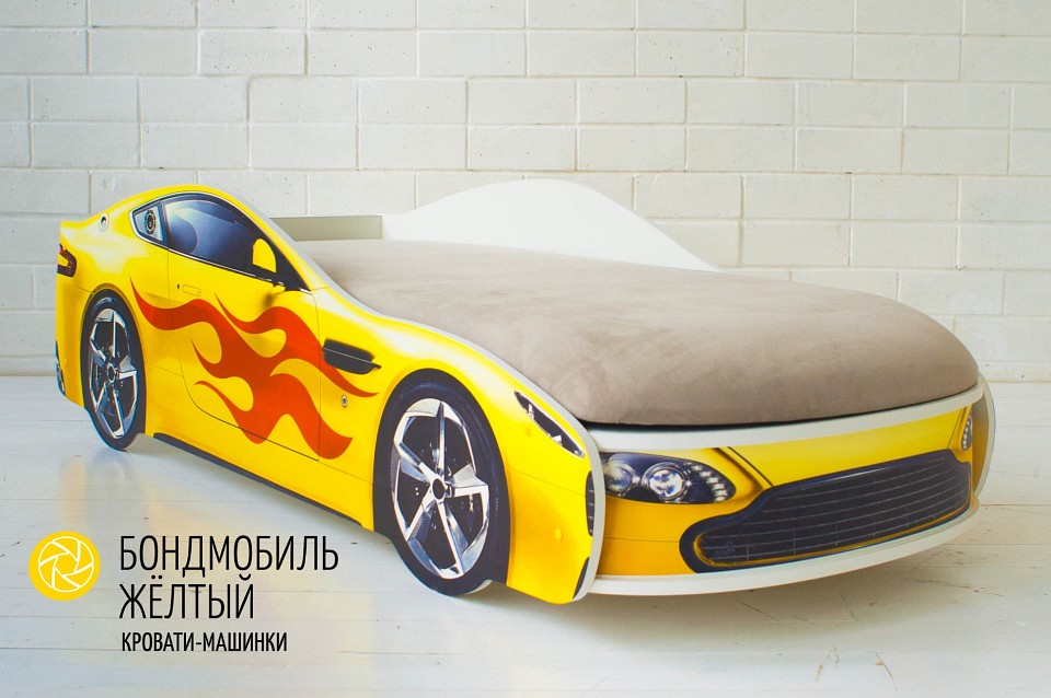 Кровать-машина Бондмобиль
