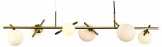 Подвесной светильник iLamp Golden 2134-6L BR+MBK