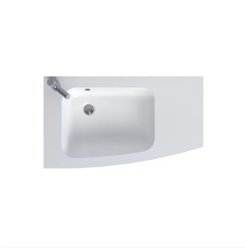 EB1880RU-00 Nona раковина из гелькоата, глянцевый белый, 80 см, 1 раковина