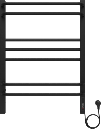 Бетта П7 500х700 электрический (quick touch) Полотенцесушитель Aquatek (черный муар)