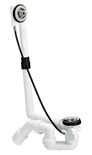 103071 Multiplex слив-перелив для стандартных ванн, сифон, 40/50 x 540, без накладок