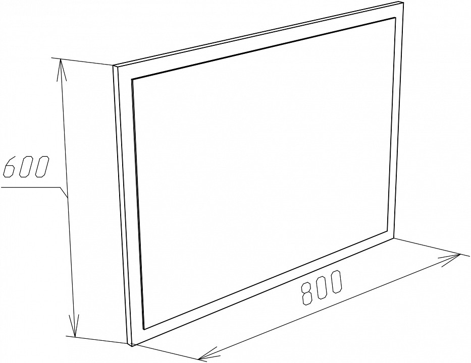 Зеркало настенное Венеция