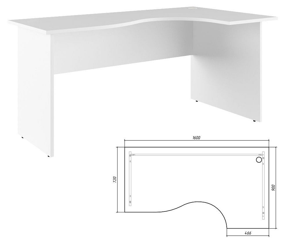 Стол офисный Tess