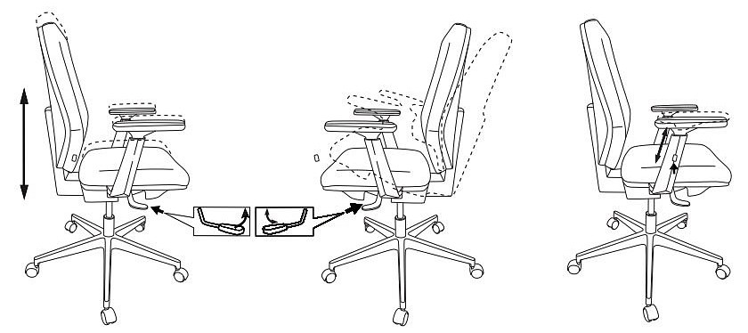 Кресло компьютерное Бюрократ CH-545SL Кресло компьютерное Бюрократ CH-545SL
