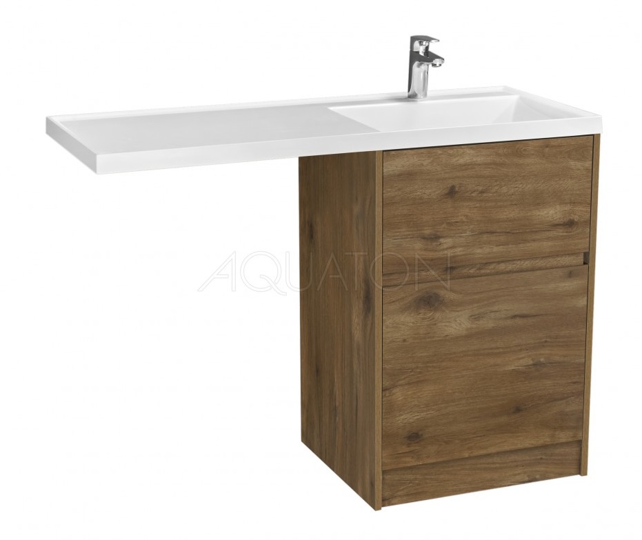 1A2669K1LHDR0 Набор: 1A266901LHDR0 Тумба под раковину Лондри 60 Дуб рустикальный (рак.1A72243KLH010, 1A72843KLH01L заказывается ОТДЕЛЬНО!)