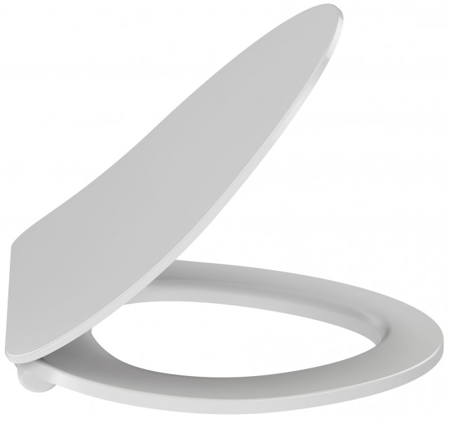 E22124-00 Nouvelle Vague компакт сиденье дюропласт ,плавное опускание с функцией быстрого снятия, белый