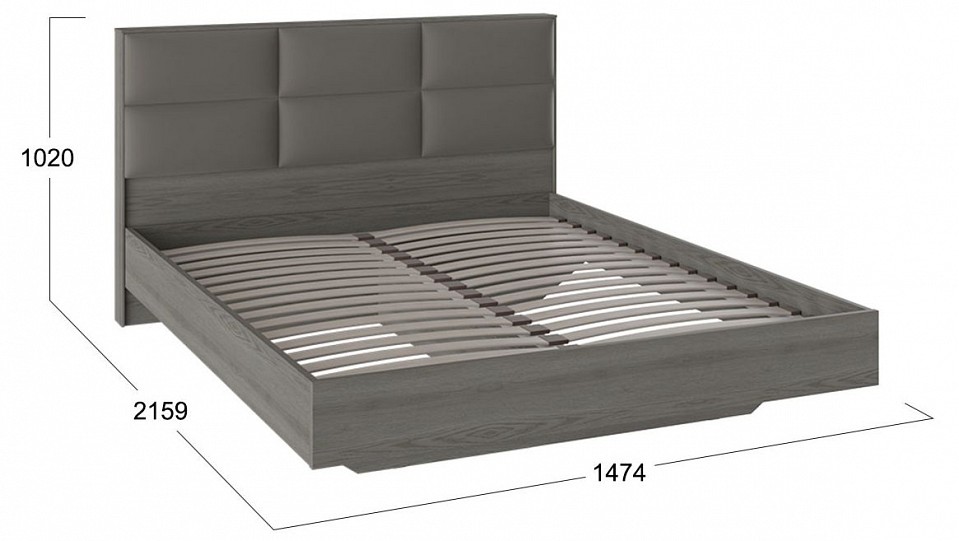 Кровать полутораспальная Либерти СМ-297.01.003